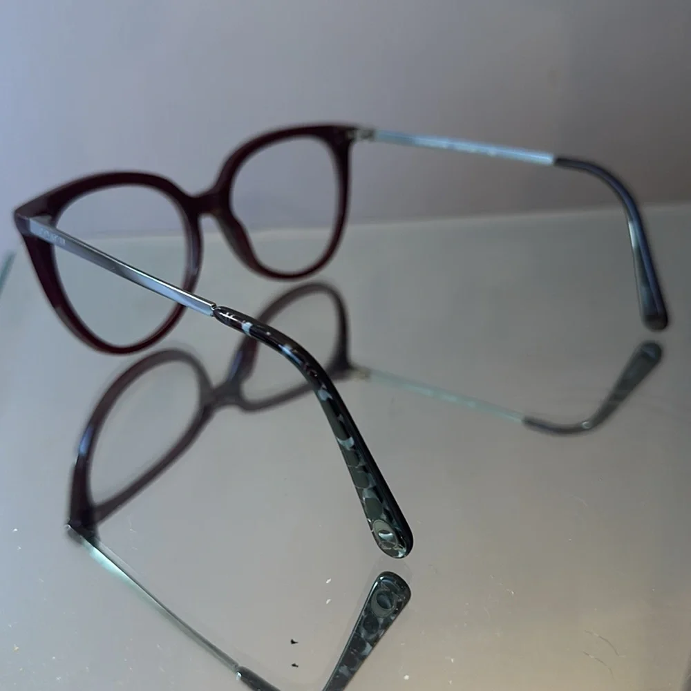 π Coach 5509 prescription replacement frames of blood red - Picture 8 of 15